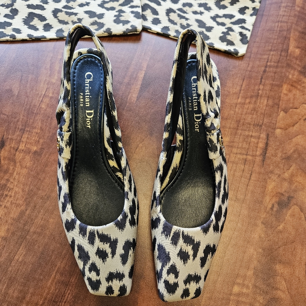 Dior Women's Leopard Print Shoes